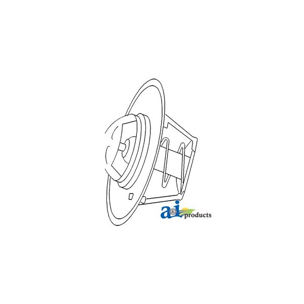 A & I Products Thermostat 180 Degrees F 3.75 x4 x2.75 - A-1446222M91