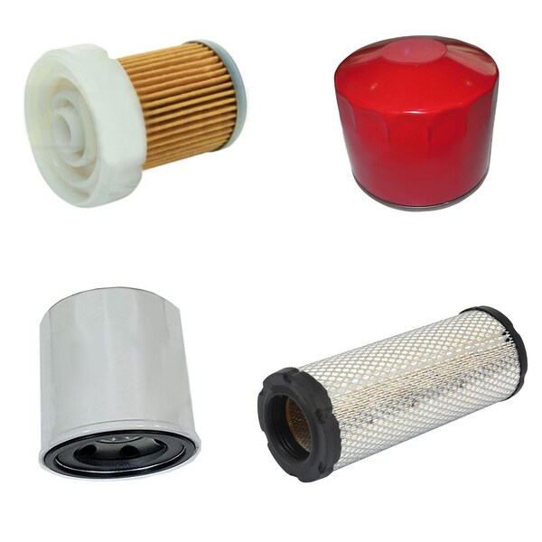 Aic Replacement Parts Filter Maintenance Kit Fits Kubota L2800 L3400 L3200 L3800 DT Non HST - 6A320-59930-FILTERKIT