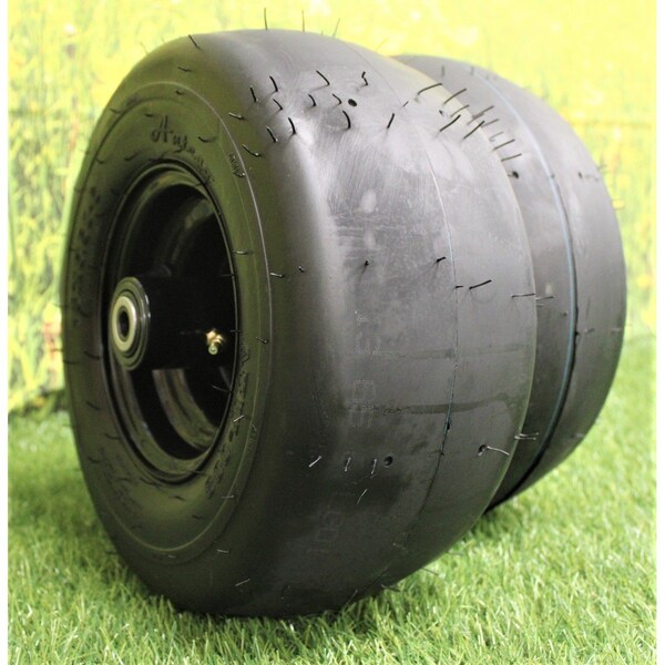 Antego 13 x 6.5-6 in Lawn Mower Wheel, Dark Gray, 4 PK - A6451100090804136506