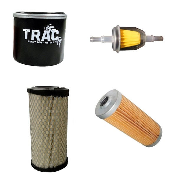 Aic Replacement Parts Engine Filter Maintenance Kit Fits John Deere 1026R 1023E Compact Tractor - M806418-FILTERKIT