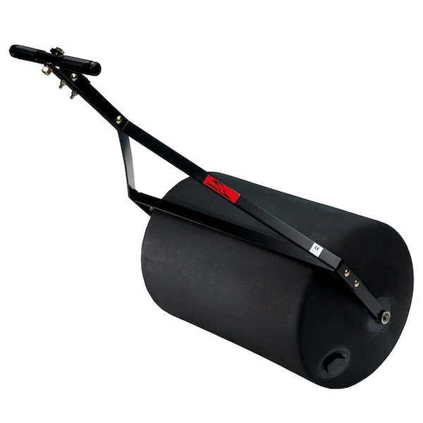 Brinly 18x24 Inch 28 Gallon Poly Lawn Roller: Heavy-Duty, Easy Storage, Wide Opening for Filling - PRC-242BH