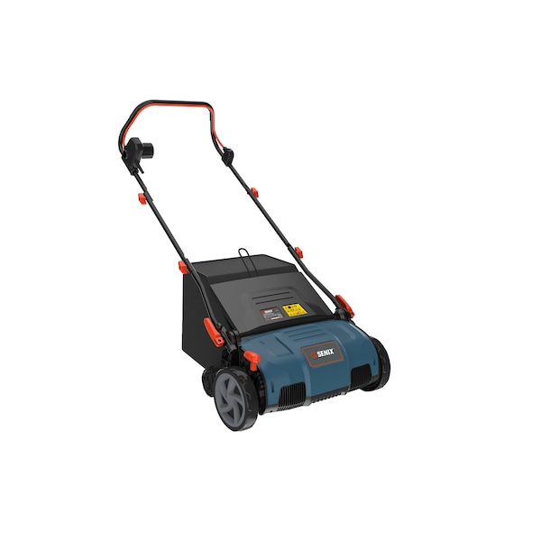 Senix SENIX 13 Amp 15-Inch Electric Dethatcher and Scarifier with Collection Bag - SCE13-M