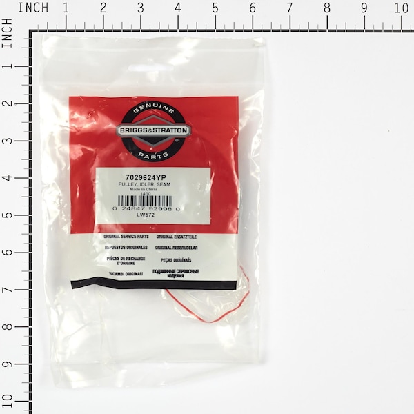 Briggs & Stratton Pulley, Idler, SEAM+N1729M1707N17N1707:N1728 - 7029624YP