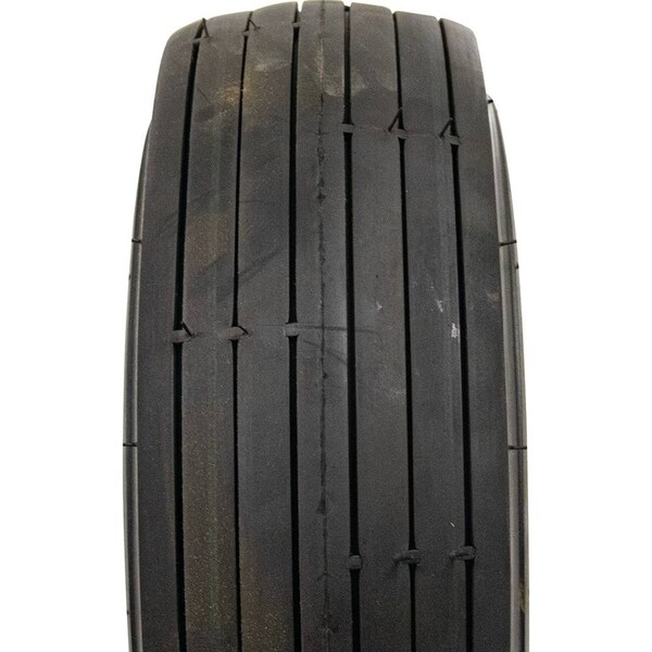 Stens 13x5.00-6 Lawn Mower Wheel Assembly, Rib, Gray - 175-650