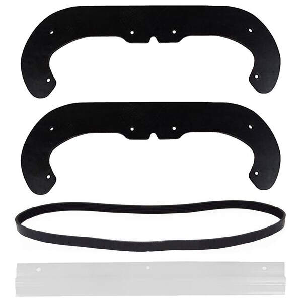 Aic Replacement Parts 117-7700 Snowthrower Scraper Belt & Blades Kit Fits Toro 38272 38273 38282 38283 - 117-7700-SCRAPERBELTKIT