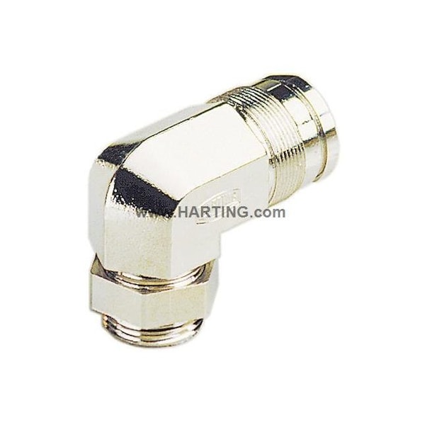 Base de metal angulado Harting R 15, PK 10 - 09150000122