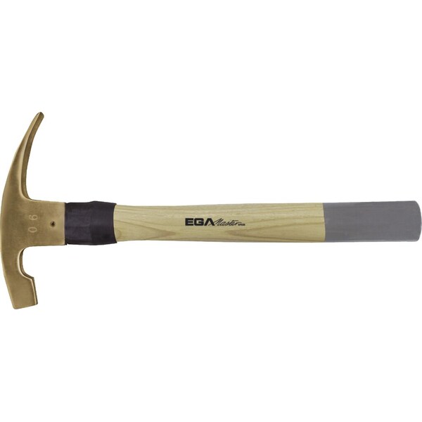 Ega Master BRICKLAYER´S HAMMER 600 GR.  HICKORY HANDLE NON SPARKING Cu-Be. - 35921