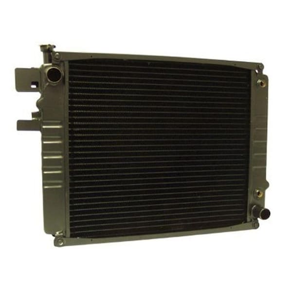 Aftermarket New Hyster / Yale Forklift Radiator with Oil Cooler on 12" Centers - 580015725
