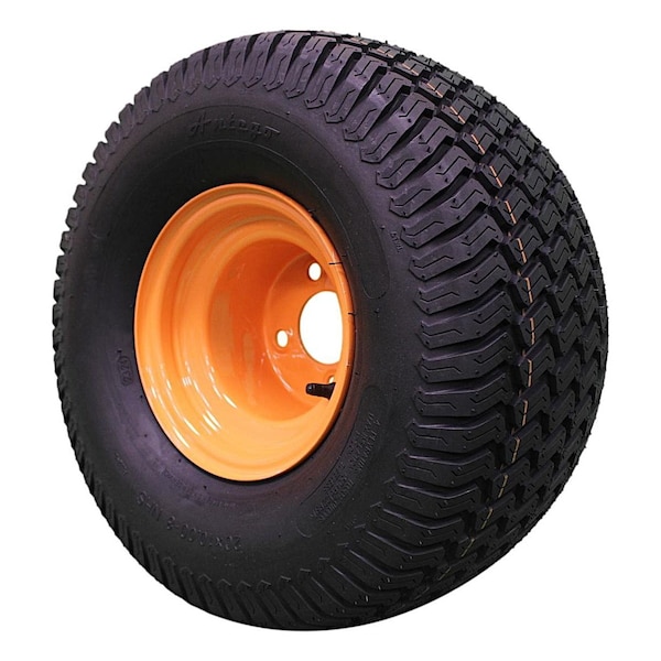 Antego 20x10.00-8 Lawn Mower Wheel Assembly, 4 Ply, Cats Eye Gold, 2 PK - A87000505303042010008