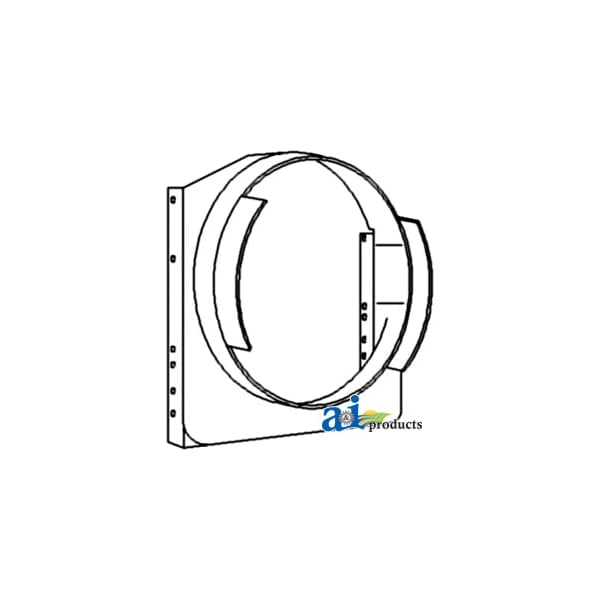 A & I Products Fan Shroud 19.5" x16.25" x6" - A-1662126M95