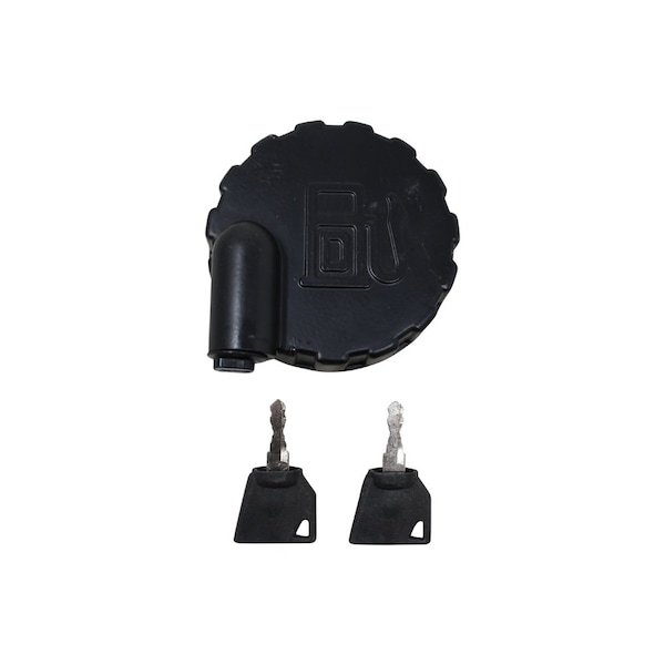 Aftermarket Diesel Fuel Tank Cap with 2 Keys fits JCB (Part NO. 123/05892 331/33064) - FSG80-0180