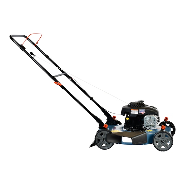 Senix 20 in Gas Lawn Mower, 125 cc 4-Cycle Briggs & Stratton Engine, Push Lawnmower with Side Discharge - LSPG-L3