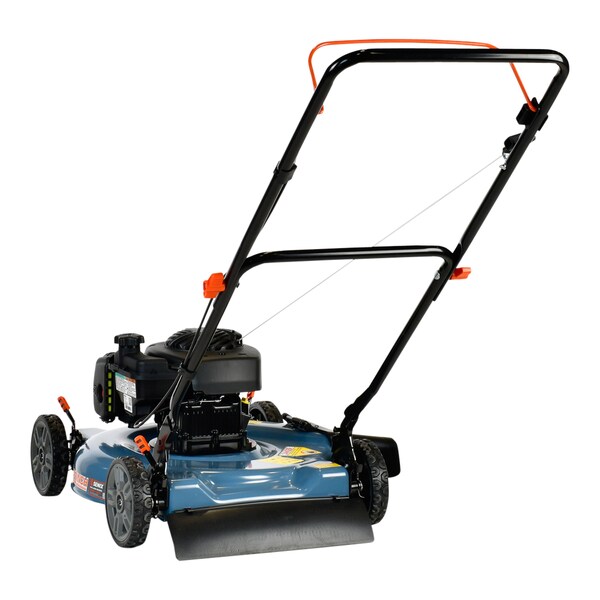 Senix 20 in Gas Lawn Mower, 125 cc 4-Cycle Briggs & Stratton Engine, Push Lawnmower with Side Discharge - LSPG-L3