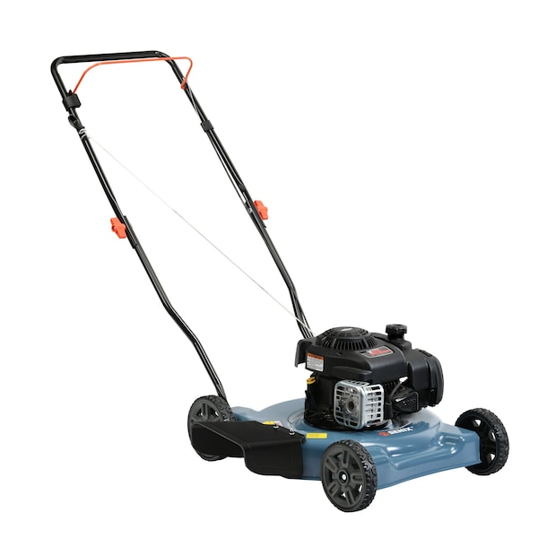 Senix 20 in Gas Lawn Mower, 125 cc 4-Cycle Briggs & Stratton Engine, Push Lawnmower with Side Discharge - LSPG-L3