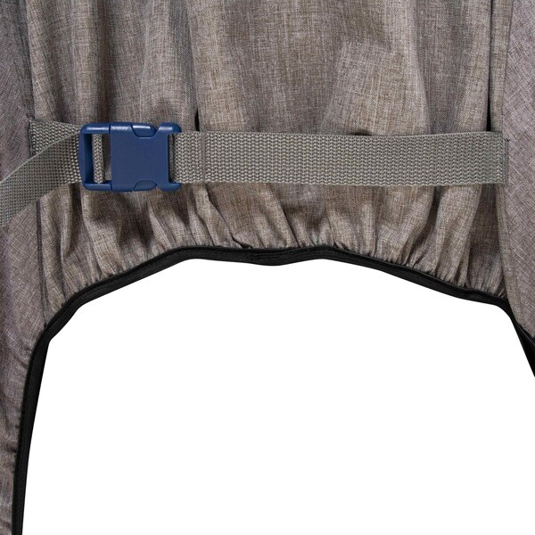 Modern Leisure Garrison Lawn Mower Cover, Waterproof, 75 in. L x 25.5 in. W x 23 in. H, Granite - 3044