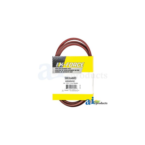 A & I Products Belt, Drive AWD 0" x0" x0" - A-580364603