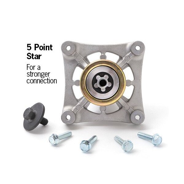 T Terre 2-Pack Mower Spindle Assembly Replacement for 42 Inch to 54 Inch Deck Husqvarna 532192870, 2PK - 101001-QTY2