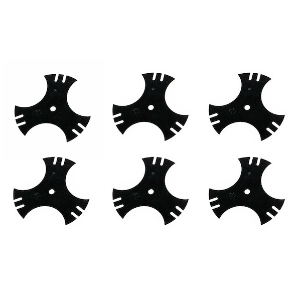 Aic Replacement Parts 6 Edger Blade Fits Troy-Bilt TB554 TEB515 781-0748 781-0748-0637 40-009 - LAF50-0004_X6
