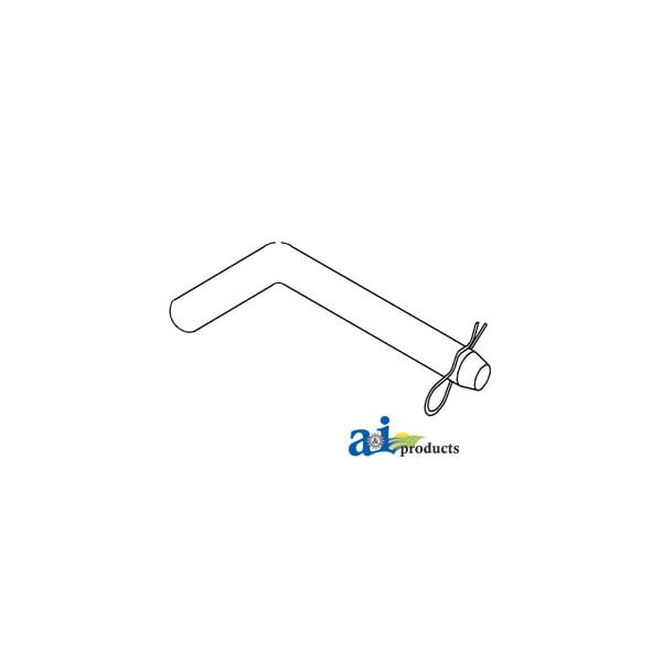 A & I Products Hitch Pin, Bent, 1/2" x 5 5" x3" x2" - A-HPB105