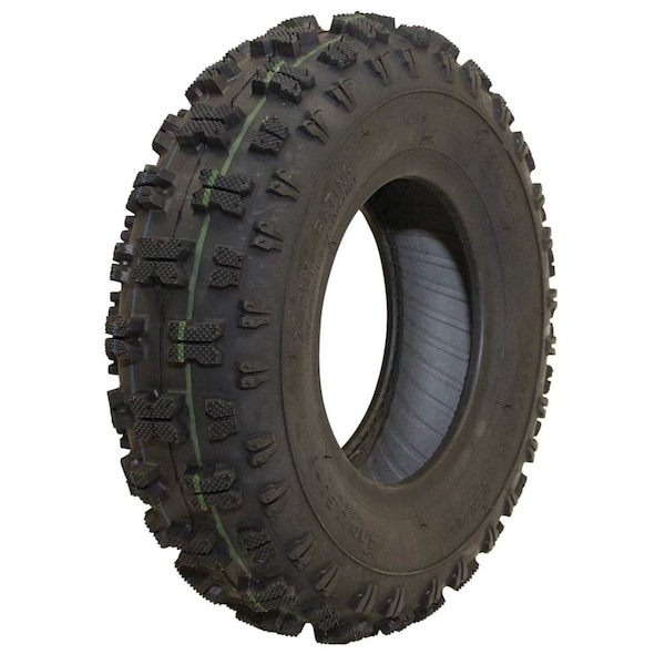 Stens 4.10x3.50-6 Lawn Mower Tire, 2 Ply, Polar Trac, 24 psi - 160-635