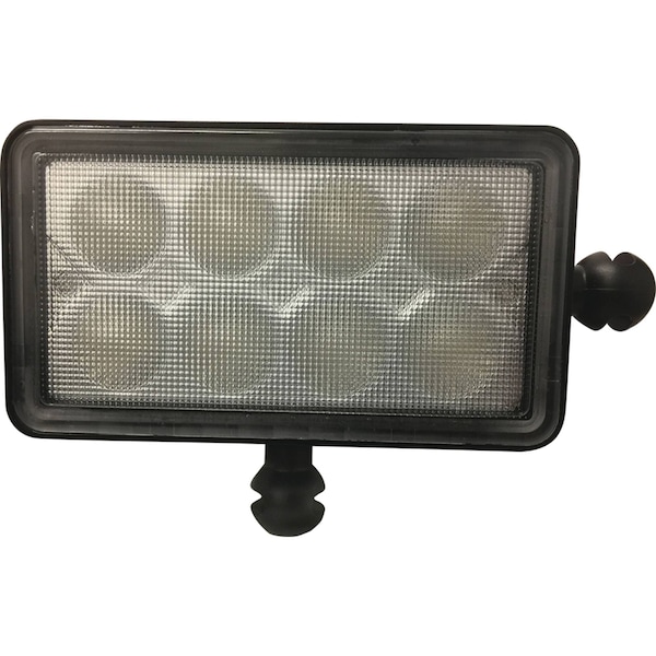 Tiger Lights 12V 8000 Series LED Tractor Light 3.2 Amps, Flood Offroad Light; - TL8400