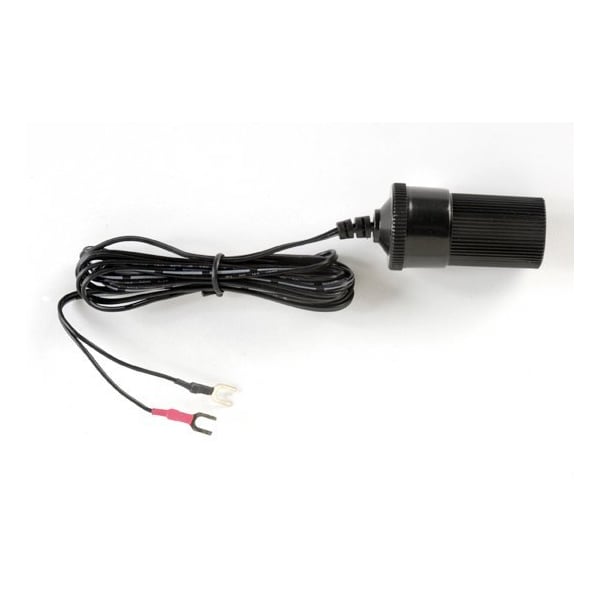 Adaptador de automóvil hembra de 12v a conectores con cable de 6 pies - D1765