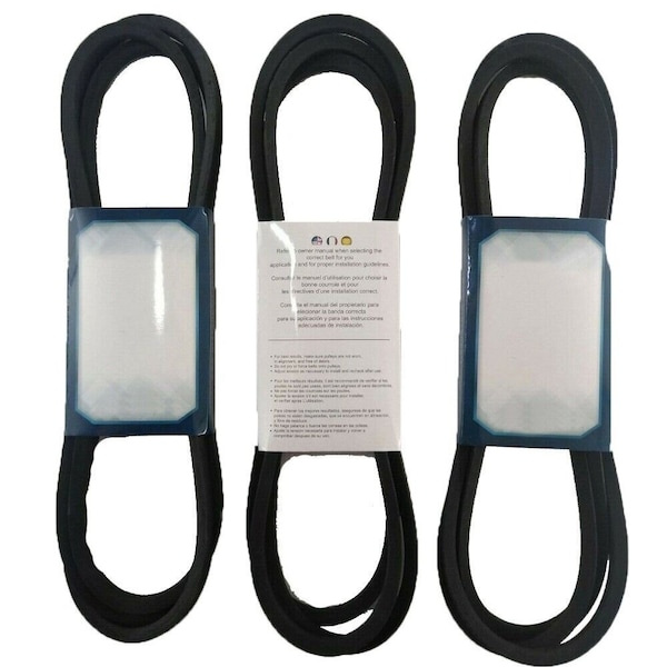 Aic Replacement Parts Fits 42 Riding Mower Decks 1/2 x 95 3 Replacement Deck Belts 144959 - 144959-KEVLAR_X3
