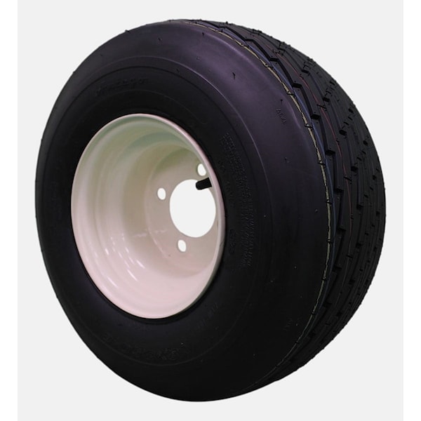 Antego 18x8.50-8 Tires on 8x7 Beige/Tan Wheel  for Golf Carts and Lawn Mowers Single - A870150904188508