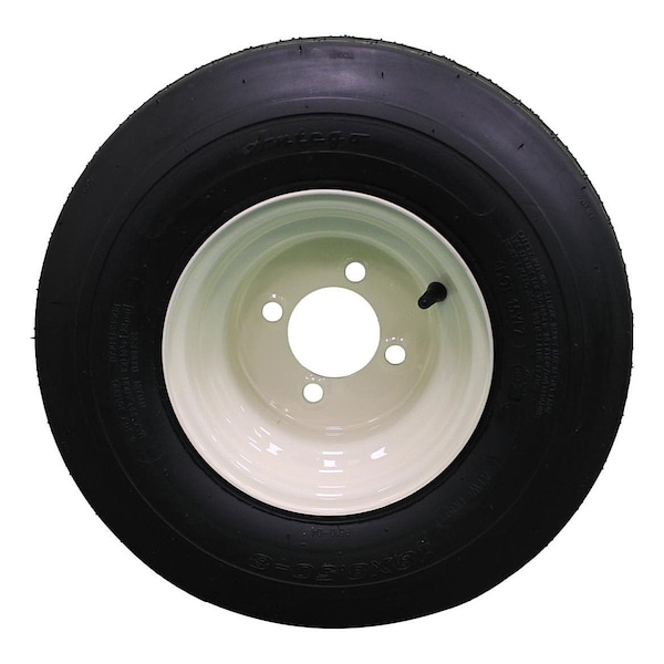 Antego 18x8.50-8 Tires on 8x7 Beige/Tan Wheel  for Golf Carts and Lawn Mowers Single - A870150904188508