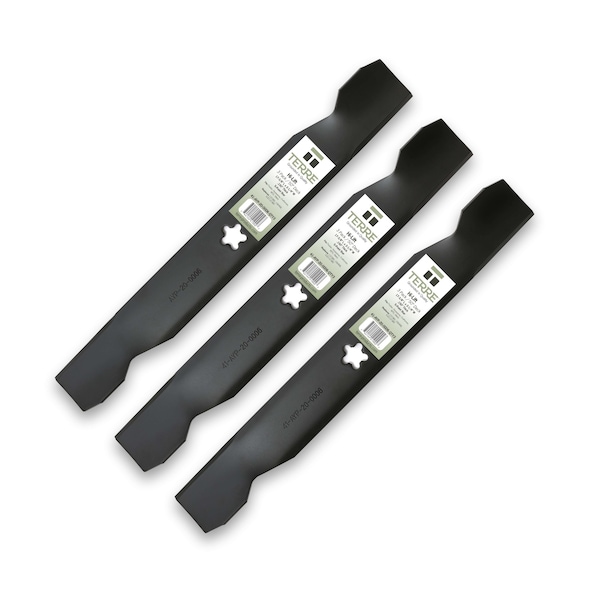 T Terre 2-Pack High Lift Lawn Mower Blades for a 42 Inch Mower Deck, 3PK - 41-AYP-20-0006-QTY3