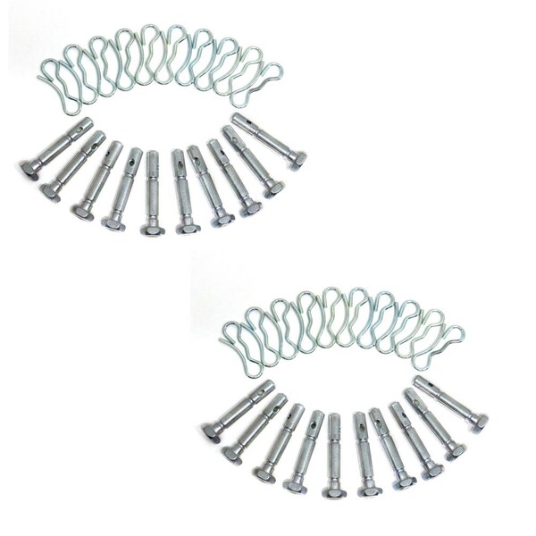 Aftermarket 20PK 738-04124A Shear Pins Bowtie 714-04040 Cotters Snowthrower - STW60-0136