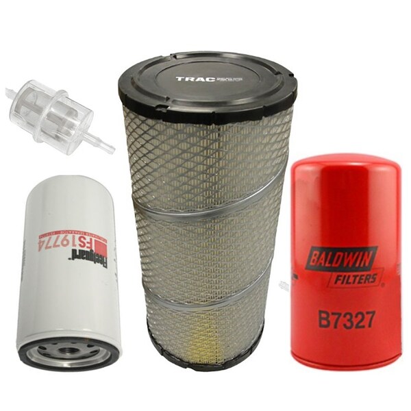 Aic Replacement Parts TRACTOR SERVICE FILTERS Fits Case Fits IH Fits FARMALL 95 w/4.5L Turbo Eng. - AT171853FILTERKIT