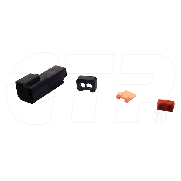 Aic Replacement Parts Receptacle 2-Pin Kit Fits Caterpillar Models - 1028802