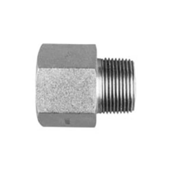Aftermarket New 2 Pack Straight Solid Male NPT X Female ORB Adapter 43A13 2H118M12ORF - R30816