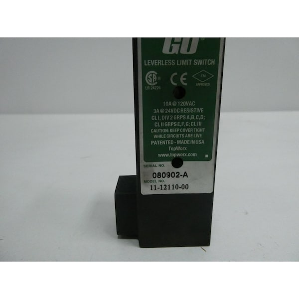 Interruptor de límite Topworx GO SWITCH de 120V-AC - 11-12110-00