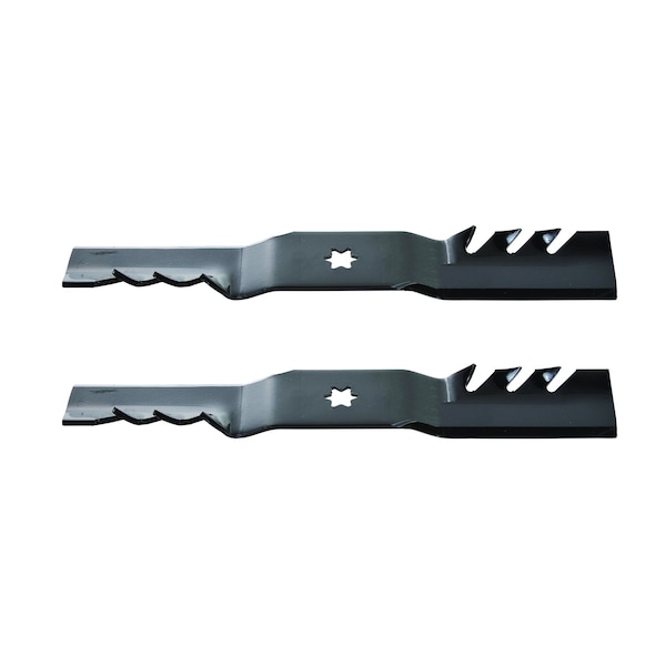 Oregon Lawn Mower Blades 2-pc Set, Gator G3, 23-1/4'' 96-401 for 46'' Deck, MTD, Cub Cadet & More - 528920