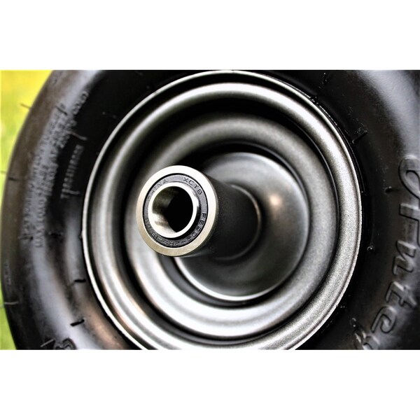 Antego 11 x 6-5 in Lawn Mower Tire & Wheel Assembly, Gray, 2 PK - A5300610810804116005