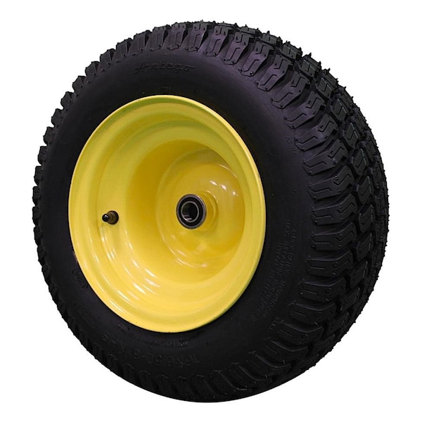 Antego Single 16x6.50-8 Turf Tire & Wheel Assembly .75 Precision Ball Bearing - ATW-003 - A85380060304166508