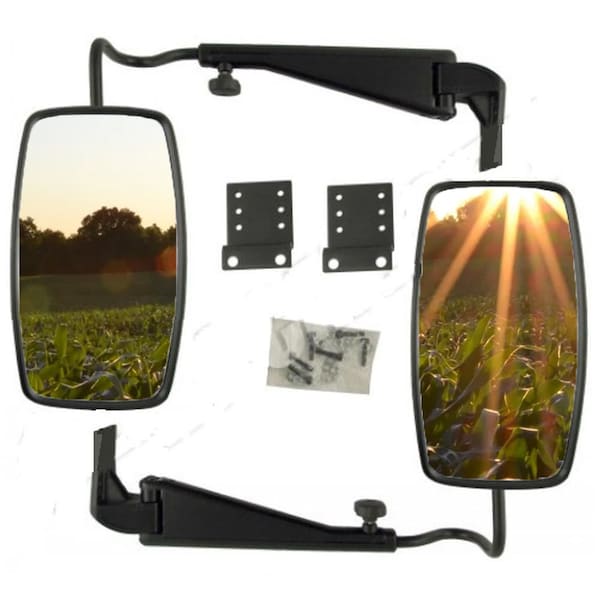 Aftermarket S8301460 New Mirror Assm Fits CaseIH Tractor Models 7110 7120 7130 Plus - CAK10-0009