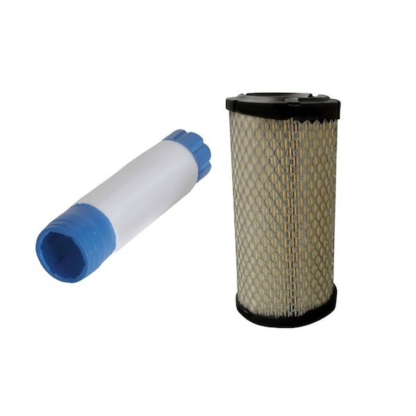 Aic Replacement Parts M113621 Inner & Outer Air Filters Fits JD & Kohler Models 25 083 02 - 6050126-FILTER-KIT