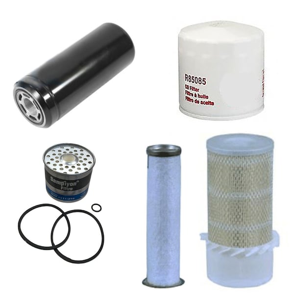 Aic Replacement Parts Maintenance Filter Kit Fits Bobcat 743 Loader 509318001 & Above - KT-FIW50-0008