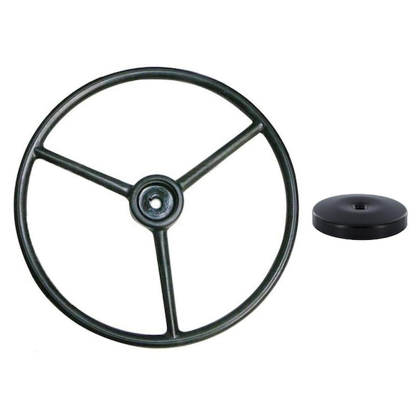 Aic Replacement Parts 1B767C1 1E1082 Steering Wheel & Cap fits Oliver Tractor 70 550 Super 55 77 88 - 1B767C1-CAP