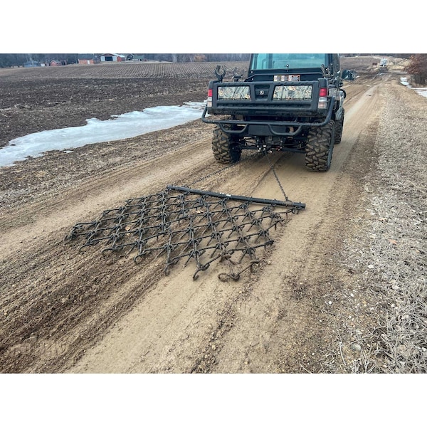 Field Tuff 6'W x 4'L HD Drag Harrow - HDHA-64