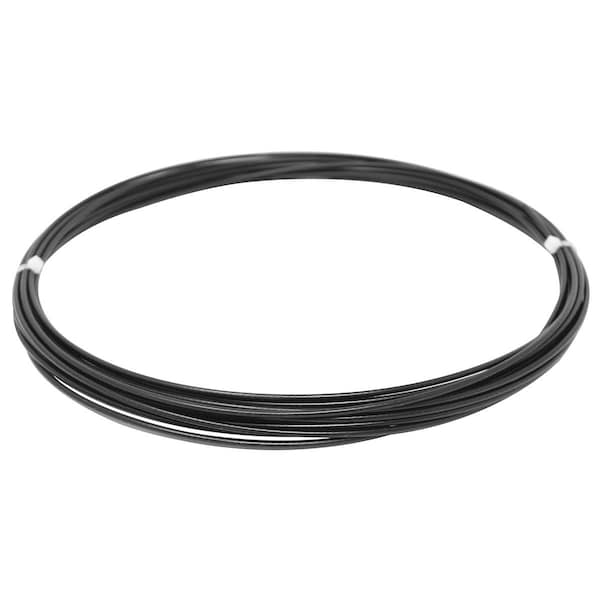 A & I Products No. 12 Nylon Covered Cable Pin, Black Coating, 25' Spool 12 x11 x0.5 - A-1701341