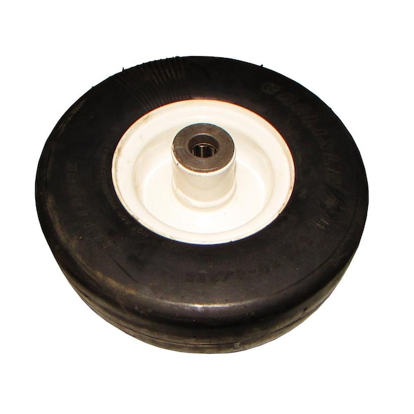 Aftermarket Fits Exmark Mower 1031224 1032171 Flat Free Solid Tire Front Caster Wheel 9x3 - WHU90-0065