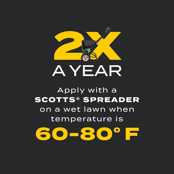 Scotts Scotts Turf Builder Triple Action Weed & Feed Lawn Fertilizer For Multiple Grass Types 4000 sq ft - 26005