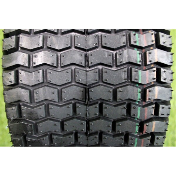 Antego 20 x 8-8 in Lawn Mower Tire & Wheel, 4 Ply, Black, 2 PK - T0104208008