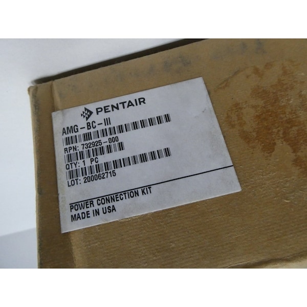 Kit de Conexión de Energía Pentair con Kit de Empalme de Cable y Tubo Retráctil - AMG-BC-III