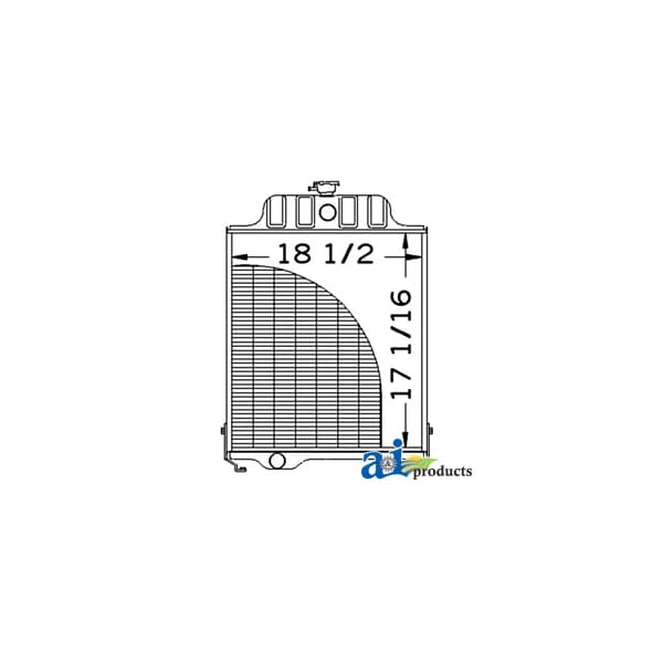 A & I Products Radiator 23" x33" x11" - A-AT20797