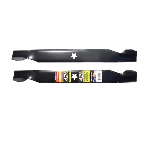 Maxpower MaxPower 42 in. Standard Mower Blade Set For Riding Mowers 2 pk - 561713
